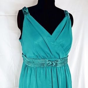 Turquoise Sleeveless Dress